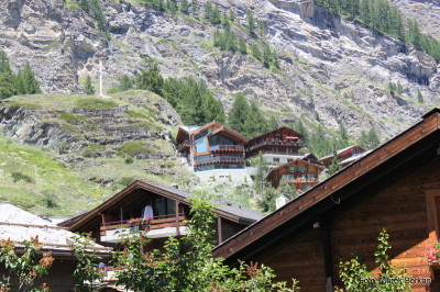 Zermatt - nowoczesne domy
