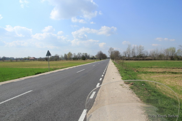 Droga 757, okolice Wilkowa Polskiego