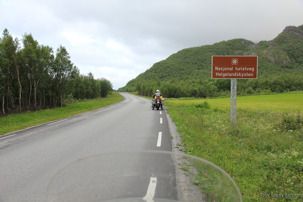 Początek drogi Helgelandskysten