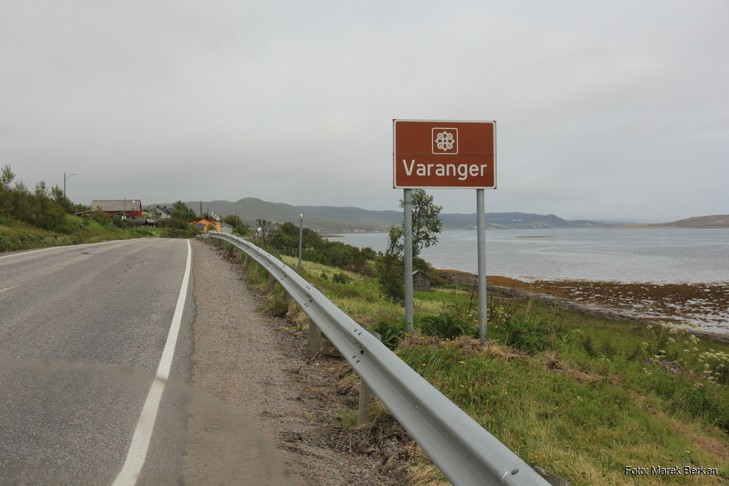 Początek narodowej drogi turystycznej Varanger