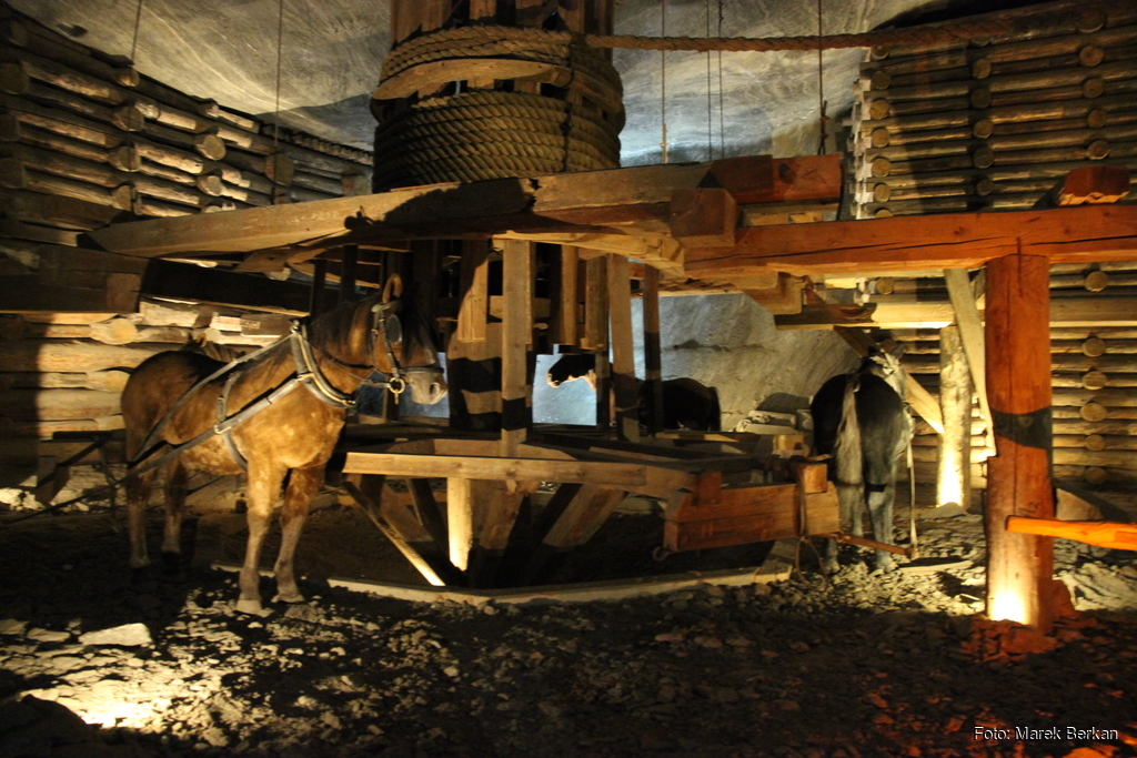 Inscenizacja pracy w kopalni