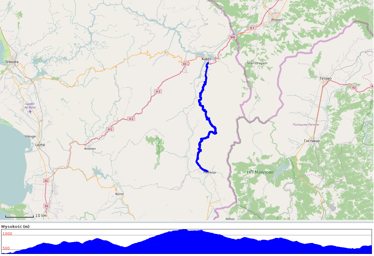 SH31 - mapa