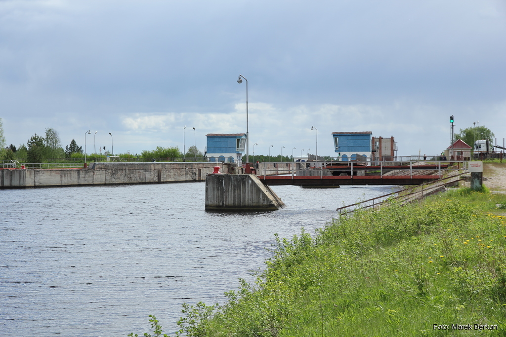 Powiniec: śluza na kanale Białomorsko-Bałtyckim
