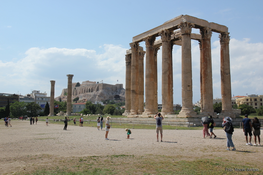 Ateny - widok na Akropol