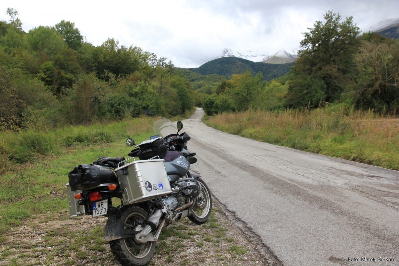 Droga SP149 - parku narodowy Monte Sibilini