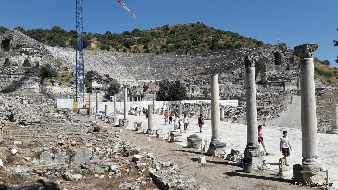 Ruiny starożytnego miasta Efez